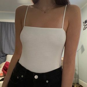 Privacy Please Ribbed Bodysuit